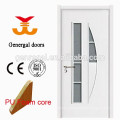 Heat insulating foam filled pu steel door